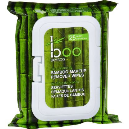 Boo Bamboo Makeup Remover Wipes - 25 Count