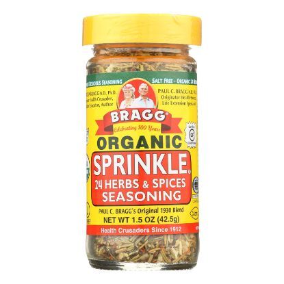Bragg - Seasoning - Organic - Bragg - Sprinkle - Natural Herbs and Spices - 1.5 oz - case of 12