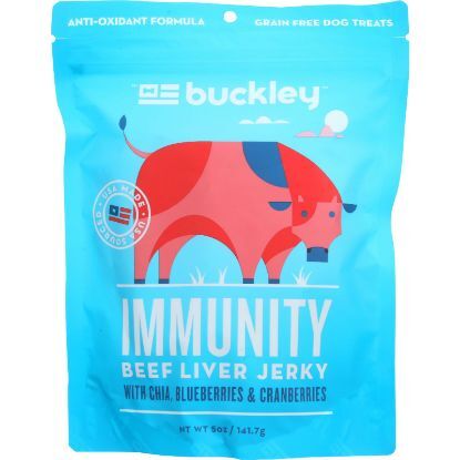 Buckley Jerky - Immunity - Beef Liver - 5 oz - case of 6