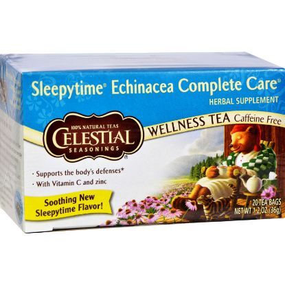 Celestial Seasonings Wellness Tea - Echinacea Complete Care - Caffeine Free - 20 Bags