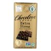 Chocolove Xoxox - Premium Chocolate Bar - Dark Chocolate - Extra Strong - 3.2 oz Bars - Case of 12