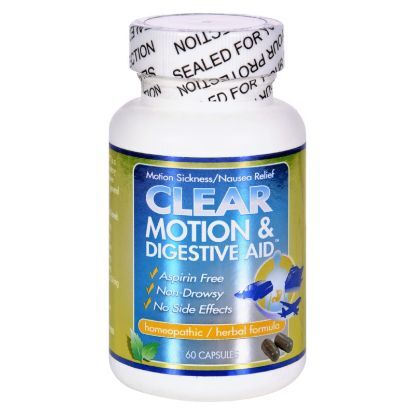 Clear Products Clear Motion and Digestive Aid - 60 Capsules