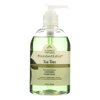 Clearly Natural Pure and Natural Glycerine Hand Soap Tea Tree - 12 fl oz