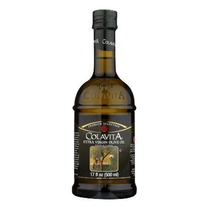 Colavita - Premium Extra Virgin Olive Oil - Case of 6 - 17 Fl oz.