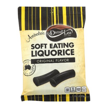 Darrell Soft Eating Liquorice - Original - Case of 8 - 7 oz.