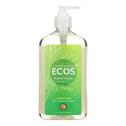 Earth Friendly Hand Soap - Lemongrass - Case of 6 - 17 FL oz.