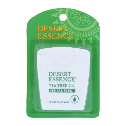 Desert Essence - Tea Tree Oil Dental Tape - 30 Yds - Case of 6
