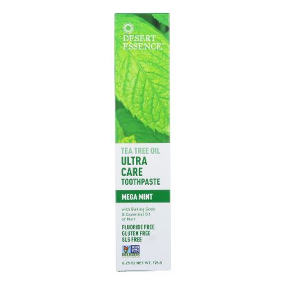 Desert Essence - Toothpaste - Tea Tree U/Care Mint - 6.25 oz