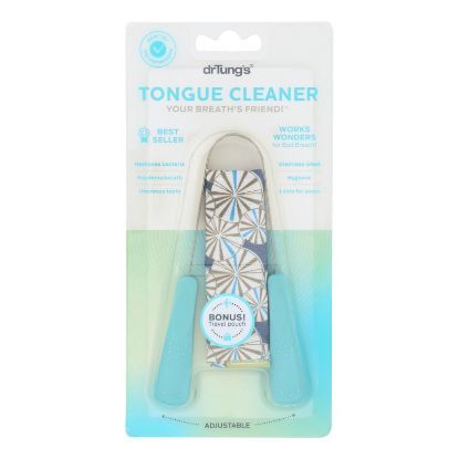 Dr. Tungs Stainless Steel Tongue Cleaner - 1 Tongue Cleaner - Case of 12