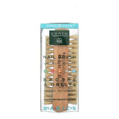 Earth Therapeutics Professional Nail Brush 100% Pure Bristle - 1 Brush