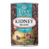 Eden Foods Organic Kidney Beans - Case of 12 - 15 oz.