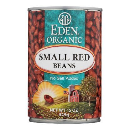 Eden Foods Small Red Beans Organic - Case of 12 - 15 oz.