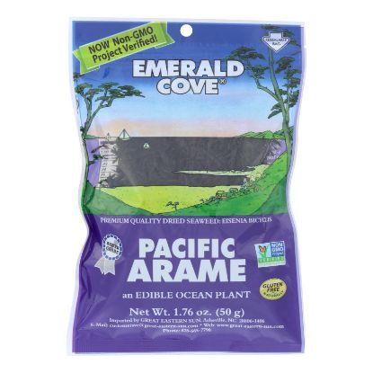 Emerald Cove Pacific Arame - Sea Vegetables - Silver Grade - 1.76 oz - Case of 6
