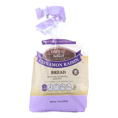 Ener-G Foods Bread - Select - Cinnamon Raisin - 14 oz - case of 6