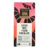 Endangered Species Natural Chocolate Bars - Dark Chocolate - 72 Percent Cocoa - Cacao Nibs - 3 oz Bars - Case of 12