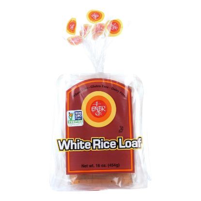 Ener-G Foods - Loaf - White Rice - 16 oz - case of 6