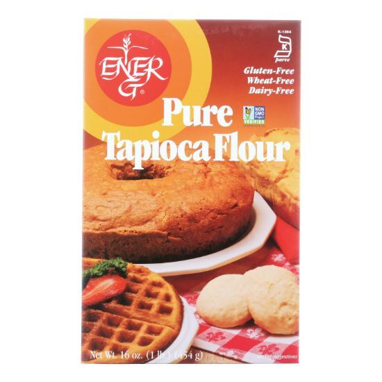 Ener-G Foods - Flour - Tapioca - Pure - Wheat Free - 16 oz - case of 12