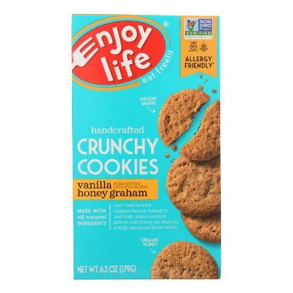 Enjoy Life - Cookie - Crunchy - Vanilla Honey Graham - Gluten Free - 6.3 oz - case of 6