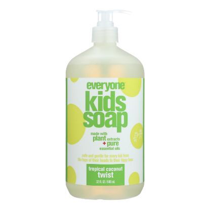 EO Products - Everyone Soap for Kids - Tropical Coconut Twist - 32 oz