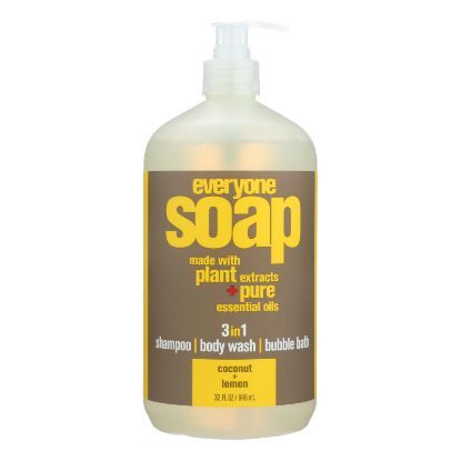 EO Products - EveryOne Liquid Soap Coconut and Lemon - 32 fl oz