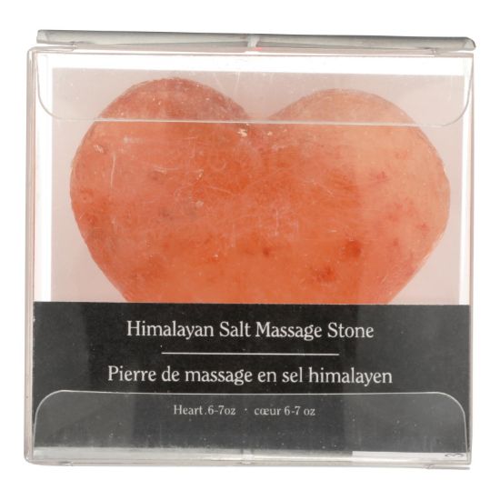 Evolution Salt Crystal Salt Stone - Massage Cleansing - Heart - 6 oz