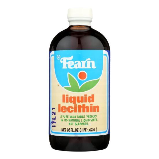 Fearn Liquid Lecithin - 16 fl oz - Case of 12