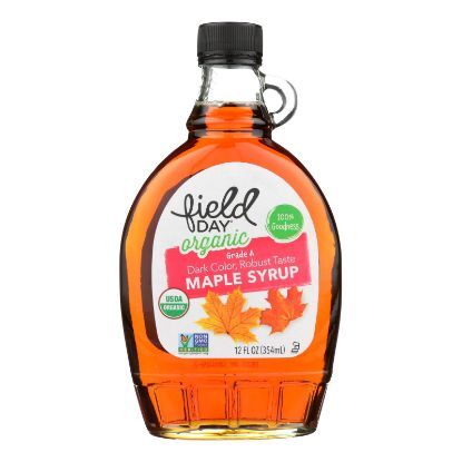 Field Day Maple Syrup - Organic - Grade B - 12 oz - case of 12