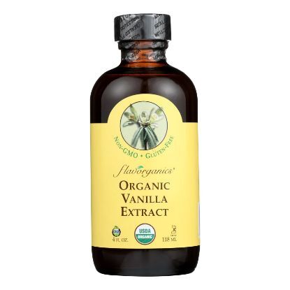 Flavorganics Organic Vanilla Extract - 4 oz