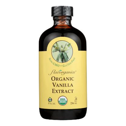 Flavorganics Organic Vanilla Extract - 8 oz