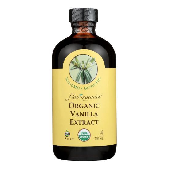 Flavorganics Organic Vanilla Extract - 8 oz
