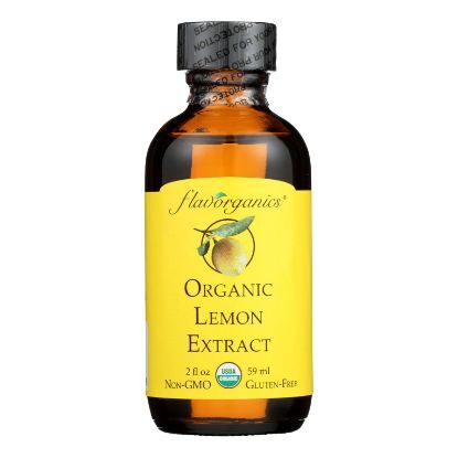 Flavorganics Organic Lemon Extract - 2 oz