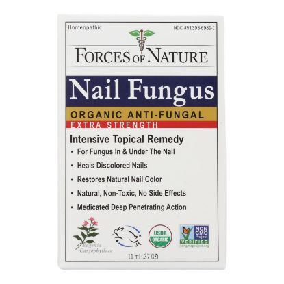 Forces of Nature - Organic Nail Fungus Control - Extra Strength - 11 ml