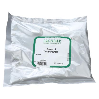 Frontier Herb Cream of Tartar Powder - Bulk - 1 lb