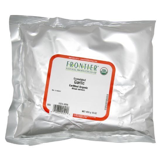 Frontier Herb Garlic - Organic - Granules - Bulk - 1 lb