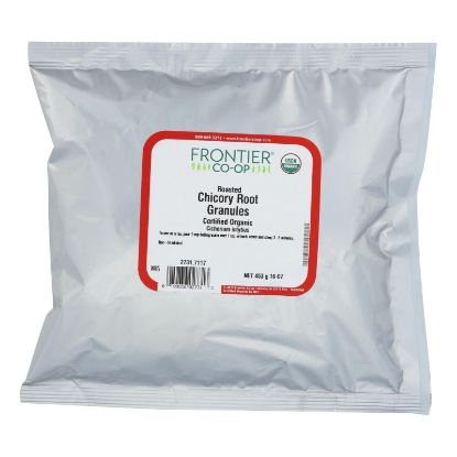 Frontier Herb Organic Roasted Chicory Root Granules - 1 lb.