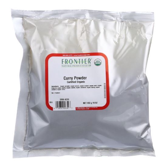 Frontier Herb Curry Powder Seasoning Blend - Organic - Bulk - 1 lb