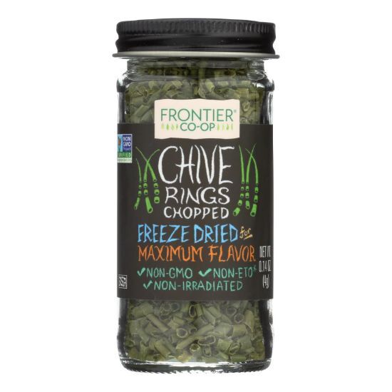 Frontier Herb Chives - Freeze Dried - Cut and Sifted - .14 oz