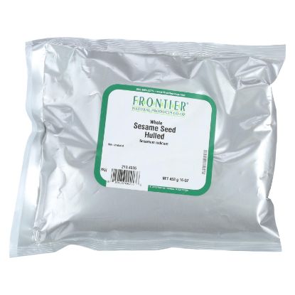Frontier Herb Sesame Seeds - Hulled - Bulk - 1 lb