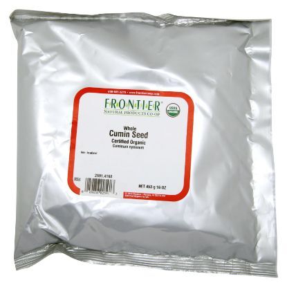 Frontier Herb Cumin Seed - Organic - Whole - Bulk - 1 lb