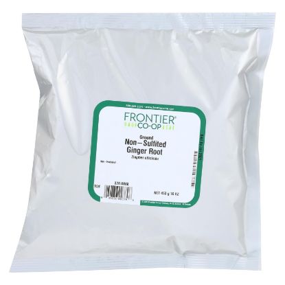 Frontier Herb Ginger Root - Powder - Ground - Bulk - 1 lb