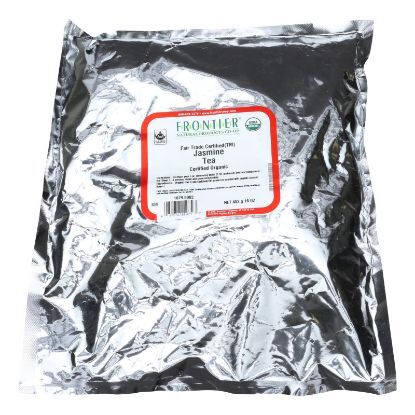 Frontier Herb Tea - Organic - Fair Trade Certified - Green - Jasmine - Bulk - 1 lb