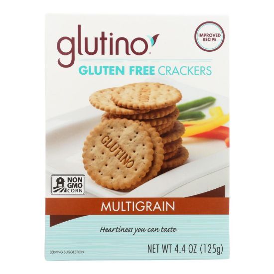 Glutino Multigrain Crackers - Case of 6 - 4.4 oz.