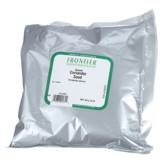 Frontier Herb Coriander Seed - Powder - Ground - Bulk - 1 lb