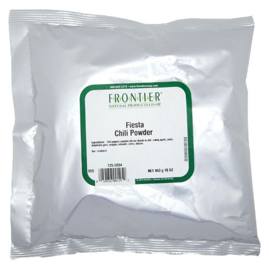 Frontier Herb Chili Powder Seasoning Blend - Fiesta - Bulk - 1 lb