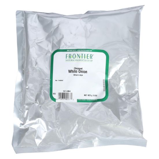 Frontier Herb Onion - Chopped - White - Bulk - 1 lb