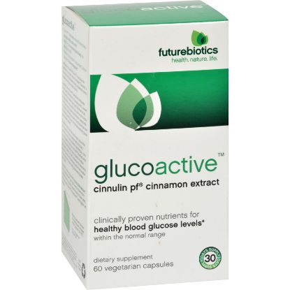 FutureBiotics GlucoActive - 60 Vegetarian Capsules