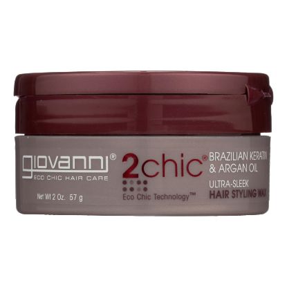 Giovanni Hair Care Products 2chic Hair Styling Wax - Ultra-Sleek - 2 oz