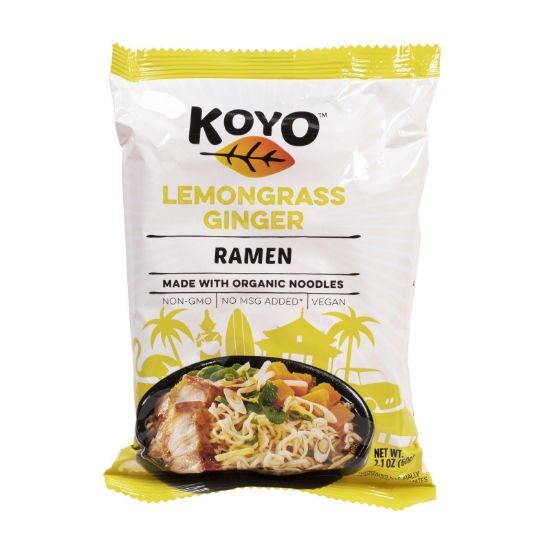 Koyo Ramen - Lemongrass Ginger - Case of 12 - 2.1 oz.