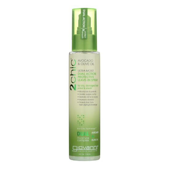 Giovanni Hair Care Products Spray Leave In Conditioner - 2Chic Avocado - 4 oz