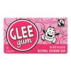 Glee Gum Chewing Gum - Bubblegum - Case of 12 - 16 Pieces